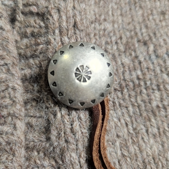 Vintage Lauren Ralph Lauren Knit Alpaca Wool Aztec Vest - Picture 4 of 13